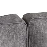 Alton Fabric Corner Sofa Silver - Image 4