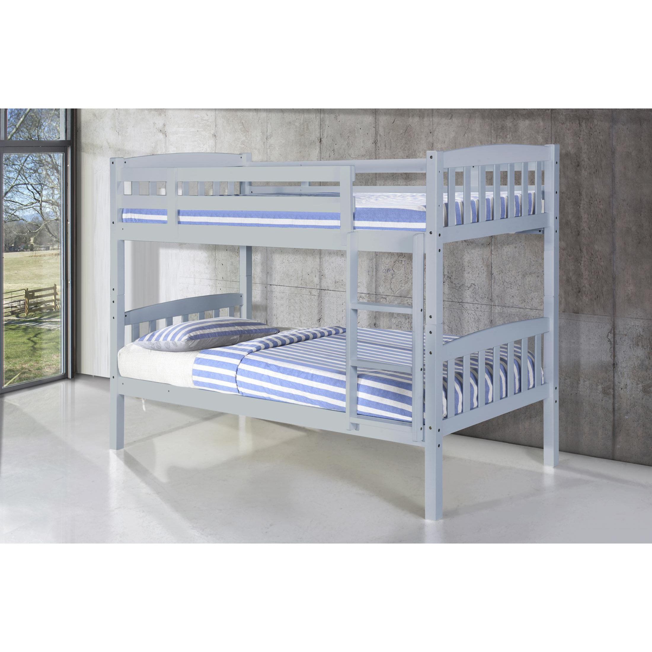 AshbrookGrey_l9f18tjm.jpg Ashbrook Solid Wood Bunk Bed Grey - Image 1