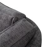 Ashby U Shaped Fabric Sofa Grey - Image 7