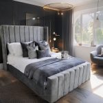 Elisea Wing Back Bed Frame with Storage & Mattress Option - Image 3