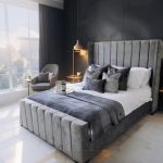 Elisea Wing Back Bed Frame with Storage & Mattress Option - Image 2